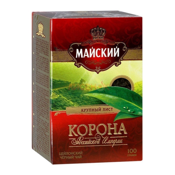 Май. Кор.Рос.Имп., кр.лист, 100г16 Чай