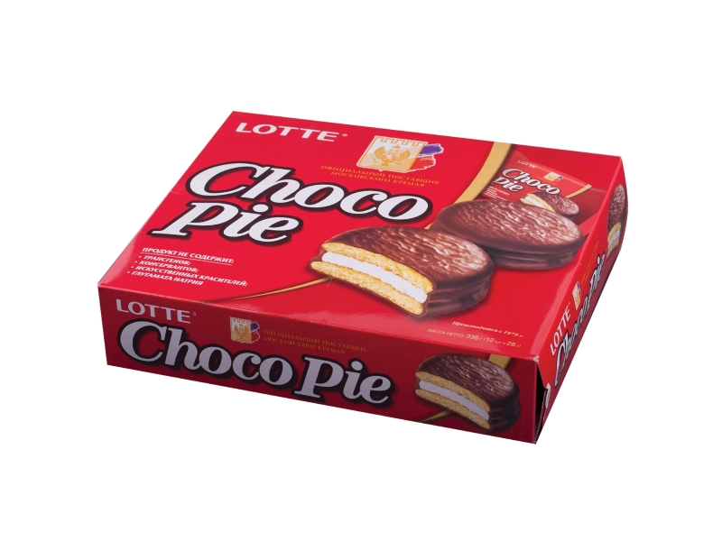 Choco Pie  №12 печенье Лотте 336 гр8