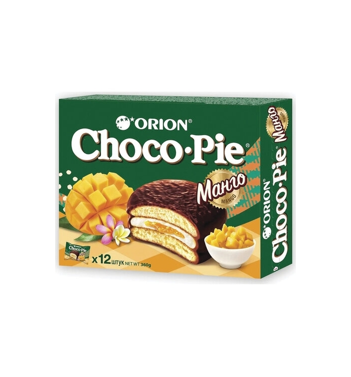 Choco Pie  Mango (Манго) №12 Орион 30 гр(8бл*12шт)8