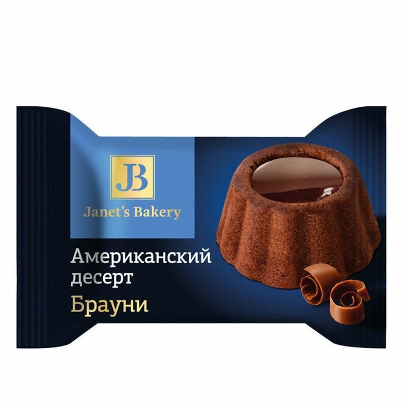 Десерт Janets Bakery американский Брауни 500г8