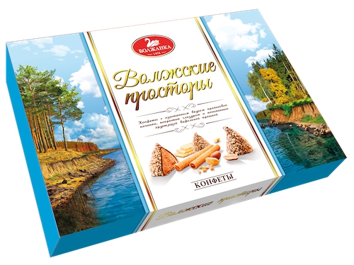 Конф. "Волжские просторы" в ваф.крош. 220г6 набор