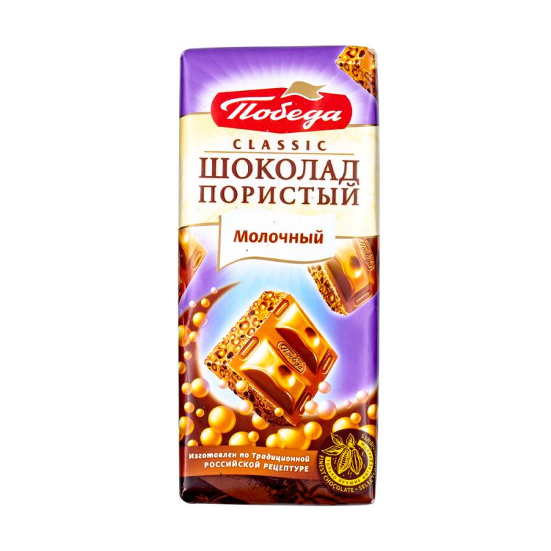 Шок. "Пористый молочный" classic 65г16шт