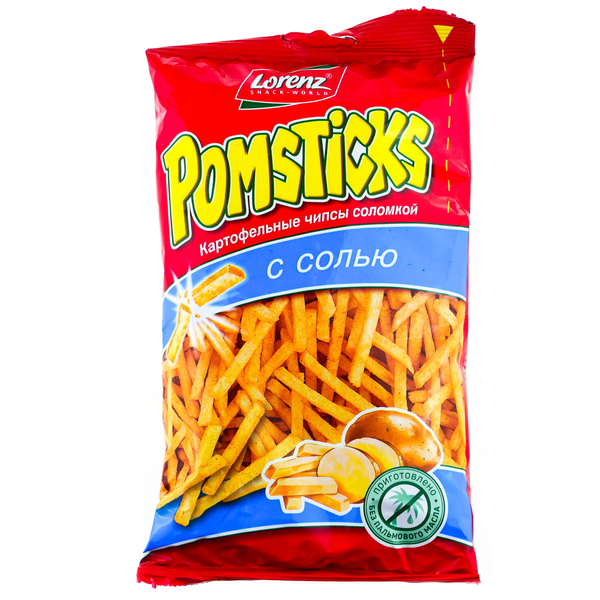 Картоф.чипсы соломкой Pomsticks соль 100гр20