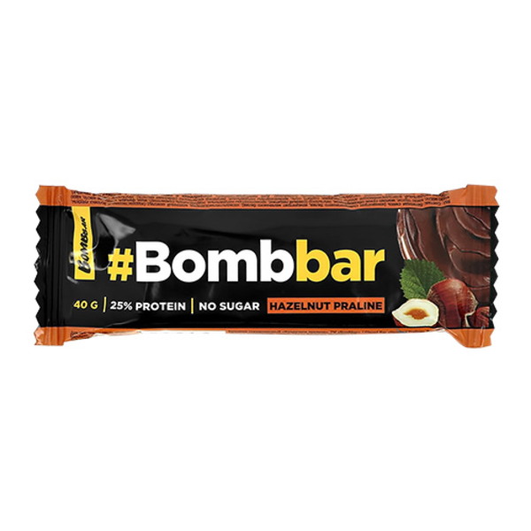 Бат. глаз. BOMBBAR фундучное пралине 40гр30